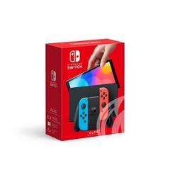 Nintendo Switch OLED Console - Blue And Red Joy-Con
